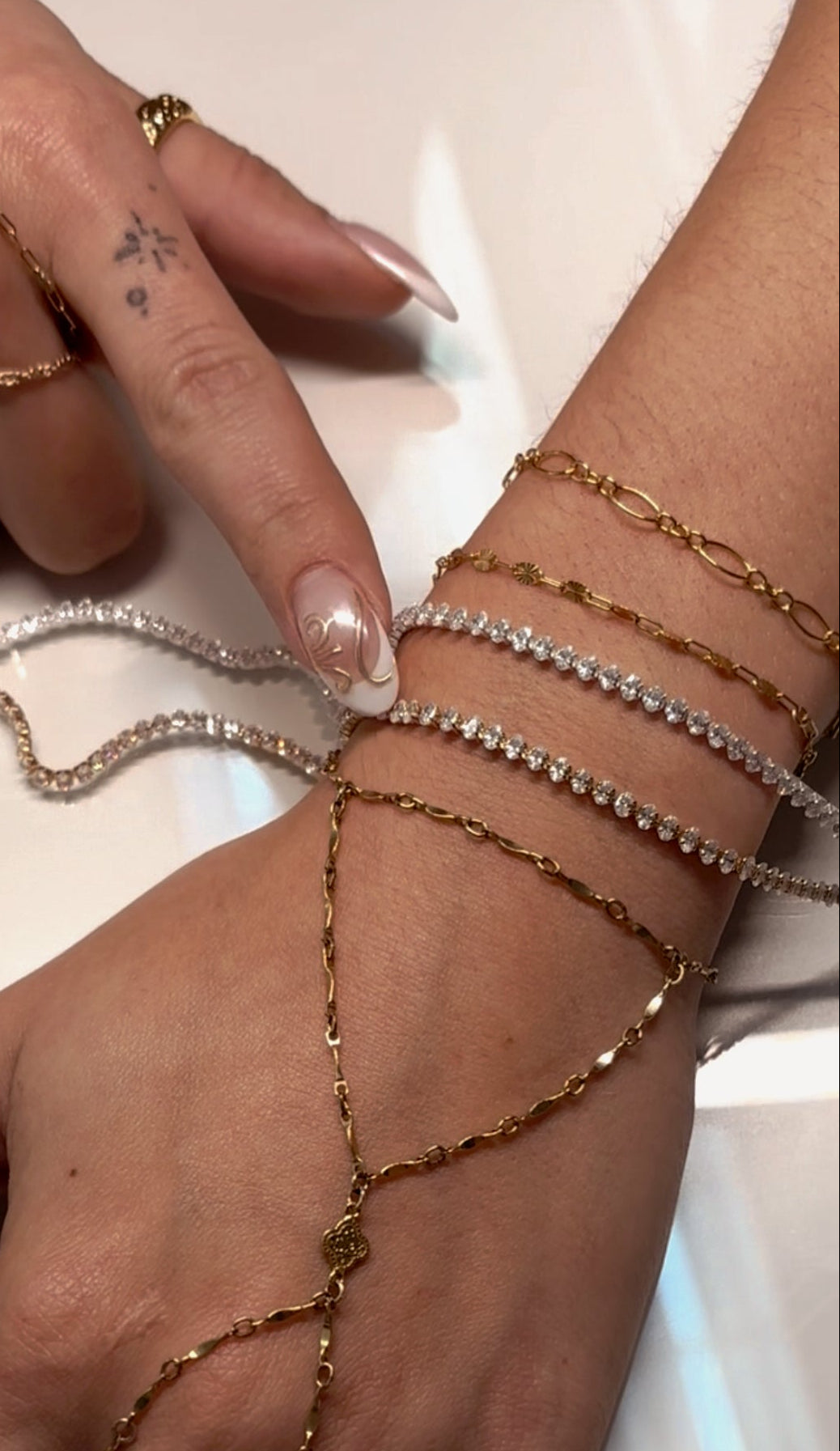 Oval Tennis Chains