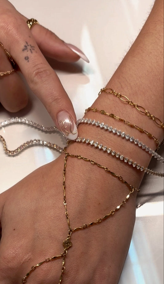 Oval Tennis Chains